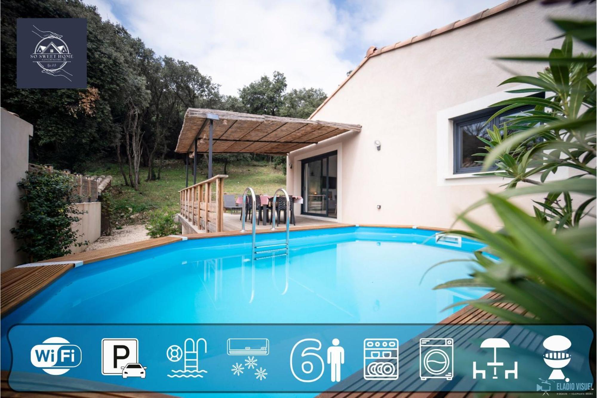 La Casa Garriga - Pont Du Gard - Nimes Villa Ledenon